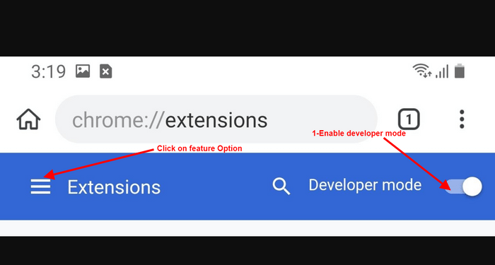 Kiwi extensions android browser